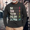 究極のウルトラマラソンランナーランニングスポーツランナーランニング 長袖Tシャツ 高齢者への贈り物