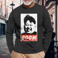 金正恩ブーム 長袖Tシャツ 高齢者への贈り物
