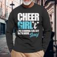 面白いチアリーダーシャツ かわいいチアリーディングガールギフト 長袖Tシャツ 高齢者への贈り物