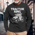 面白いトラクターギフト 男性 お父さん 男の子 農作業 服 恋人に 長袖Tシャツ 高齢者への贈り物