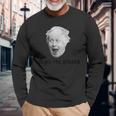 面白いボリス・ジョンソン総理大臣テーマthe Breaks Uk 長袖Tシャツ 高齢者への贈り物