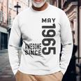1965年5月以来素晴らしい、1965年5月の誕生日に生まれる 長袖Tシャツ 高齢者への贈り物