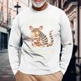 Armadillo かわいいアーマー アニマル アルマジロ 長袖tシャツ 長袖Tシャツ 高齢者への贈り物