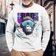 Bad Monkey Monkey 長袖Tシャツ 高齢者への贈り物