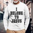 I Belong To Jesus Kaka I Belong To Jesus Langarmshirts Geschenke für alte Männer