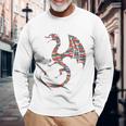 Book Lover Bookworm Reading Books Dragon 長袖tシャツ 長袖Tシャツ 高齢者への贈り物