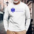Emstar Of Life 救急医療サービス パラメディック Emt 長袖Tシャツ 高齢者への贈り物