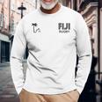 Fiji RugbyFor Rugby Ball Players 長袖Tシャツ 高齢者への贈り物