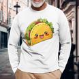 Tacoquad Kawaii Mexican Food Lover Intagetyle 長袖tシャツ 長袖Tシャツ 高齢者への贈り物