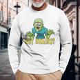 Got Brains Hungry Zombie ハロウィン 漫画 ゾンビ 長袖Tシャツ 高齢者への贈り物