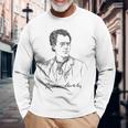 Gustav Mahler グスタフ・マーラー オーストリアの作曲家、指揮者。 音楽 長袖Tシャツ 高齢者への贈り物