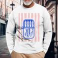 Les Sardines Fisherman Aesthetic Coastal Sardine Tinned Fish Long Sleeve T-Shirt Gifts for Old Men