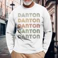 Love Heart Danton グランジ ビンテージスタイル ブラック ダントン 長袖tシャツ 長袖Tシャツ 高齢者への贈り物