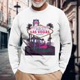 I Love Lasegas ネバダシティ ベガス お土産 ギフト ラスベガス 長袖Tシャツ 高齢者への贈り物