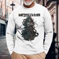 Meshuggah グラフィックデザインギフト Meshuggahファンへのメンズギフト。 長袖tシャツ 長袖Tシャツ 高齢者への贈り物