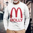 Molly Raveファッションedmtシャツ 長袖Tシャツ 高齢者への贈り物