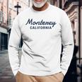 Monterey California Throwback Classic 長袖Tシャツ 高齢者への贈り物