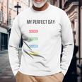 My Perfect Day、サッカー 長袖tシャツ 長袖Tシャツ 高齢者への贈り物