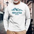 North Lasegas 北ラスベガス 長袖Tシャツ 高齢者への贈り物