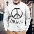 Peaceign 長袖Tシャツ 高齢者への贈り物