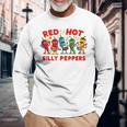 Red Hotilly Peppers 長袖Tシャツ 高齢者への贈り物