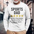 Sports Dad Loud In Thetands MVP 引用 長袖Tシャツ 高齢者への贈り物