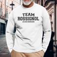 Team Rossignol 長袖Tシャツ 高齢者への贈り物