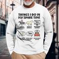Things I Do Mypare Time 馬 面白い 乗馬 メンズ レディース 長袖Tシャツ 高齢者への贈り物