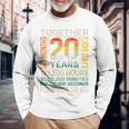 Together 20 Years Forever To Go 結婚20周年記念 長袖Tシャツ 高齢者への贈り物