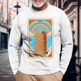 The Tower タロットカード パンケーキタワー 朝食愛好家 長袖tシャツ 長袖Tシャツ 高齢者への贈り物