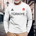 Turkiye トルコ国旗 トルコ オリンピック シューティング チーム スポーツ 長袖Tシャツ 高齢者への贈り物