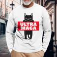 Ultra Maga Cat 長袖Tシャツ 高齢者への贈り物