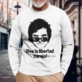 Viva La Libertad Carajo La Libertad Avanza ハビエル・ミレイ 長袖Tシャツ 高齢者への贈り物