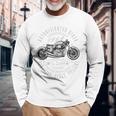 「1964 認定バイカー」伝説のバイク誕生日 長袖tシャツ 長袖Tシャツ 高齢者への贈り物