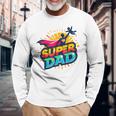 お父さんへの誕生日プレゼント -Uper Dad メンズ 長袖Tシャツ 高齢者への贈り物