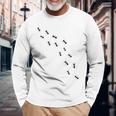 アリ マーチングアリ 昆虫 メンズ レディース キッズ ギフト 長袖Tシャツ 高齢者への贈り物