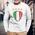イタリアサッカーシャツ 長袖Tシャツ 高齢者への贈り物