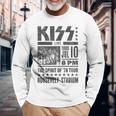 キッス Kiss Roosevelttadium 長袖Tシャツ 高齢者への贈り物