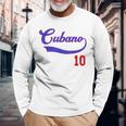 キューバノ 野球 お土産 スラング 男の子 アセレ キューバ キューバ 男性 長袖Tシャツ 高齢者への贈り物