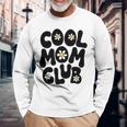 クールなママは無敵の母性ママライフ 長袖tシャツ 長袖Tシャツ 高齢者への贈り物