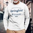 スプリングフィールド ミズーリ州 レトロ ヴィンテージ お土産 スプリングフィールド 長袖Tシャツ 高齢者への贈り物