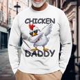 チキン パパ ニワトリ 父 チキン ジャンパー 農家 父の日 長袖tシャツ 長袖Tシャツ 高齢者への贈り物