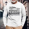 バック・トゥ・ザ・フューチャー Time Machine Future Changer Retro 長袖Tシャツ 高齢者への贈り物