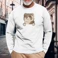 フェレット・イン・ア・ポケット ペット ファニー フェレット 長袖tシャツ 長袖Tシャツ 高齢者への贈り物