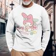 マイメロディ キャンディ ライトカラー 長袖Tシャツ 高齢者への贈り物