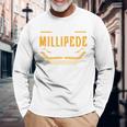 ヤスデって面白いよ節足動物ヤスデペット飼い主 長袖tシャツ 長袖Tシャツ 高齢者への贈り物