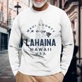 ラハイナ マウイ ハワイ ヴィンテージ ハワイ諸島 サーフ 長袖Tシャツ 高齢者への贈り物