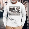双子の父 父の日 双子のお父さん おもしろい 双子の父 長袖Tシャツ 高齢者への贈り物