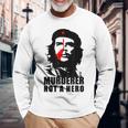 反チェ・ゲバラ・キューバ共産主義者 長袖Tシャツ 高齢者への贈り物