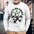 猫フェリックス キティ ゴーラッキー 長袖Tシャツ 高齢者への贈り物